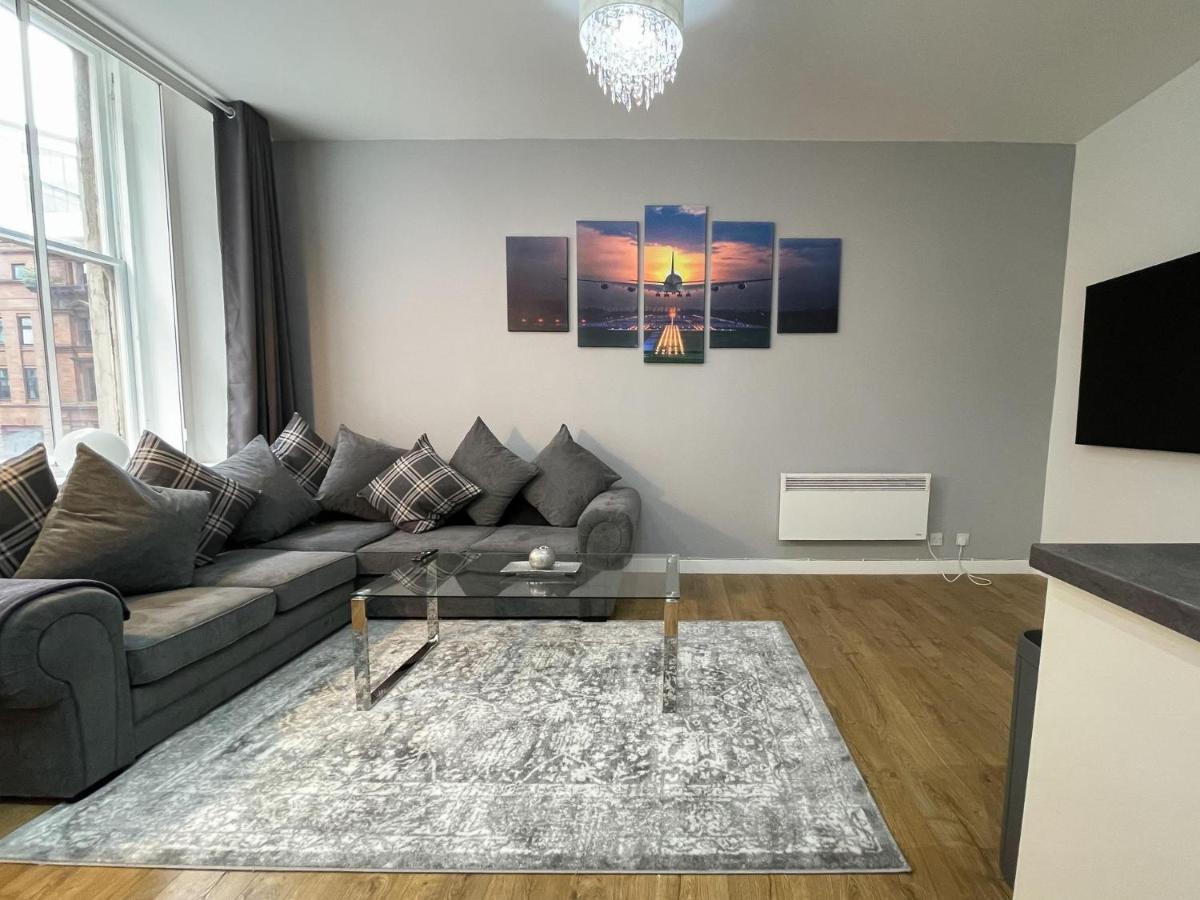 Exquisite 2Br Flat Near Central Train Station Glasgow Esterno foto