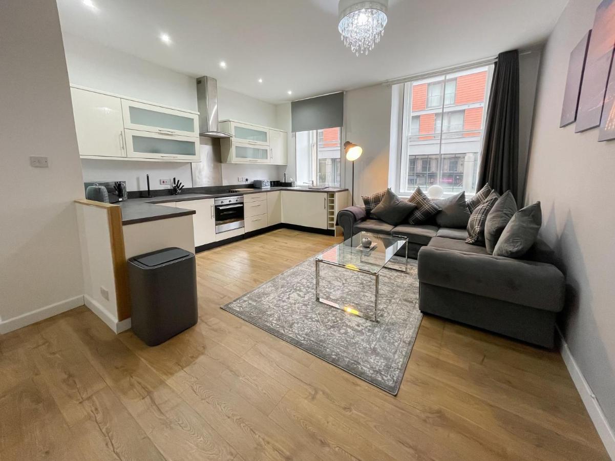 Exquisite 2Br Flat Near Central Train Station Glasgow Esterno foto